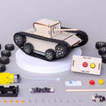 Remote-Controlled Tank DIY Kit, Educational STEM Toy