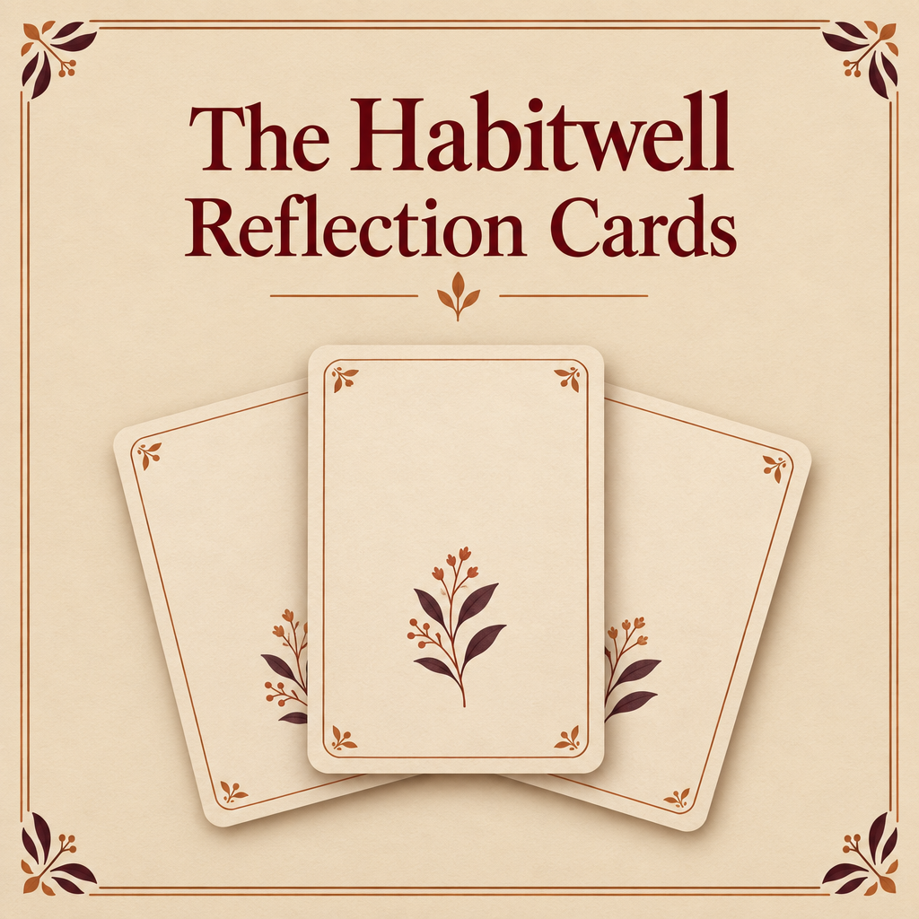 The Habitwell Reflection Cards